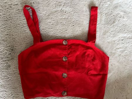 Rotes Croptop von Urban Outiftters in M