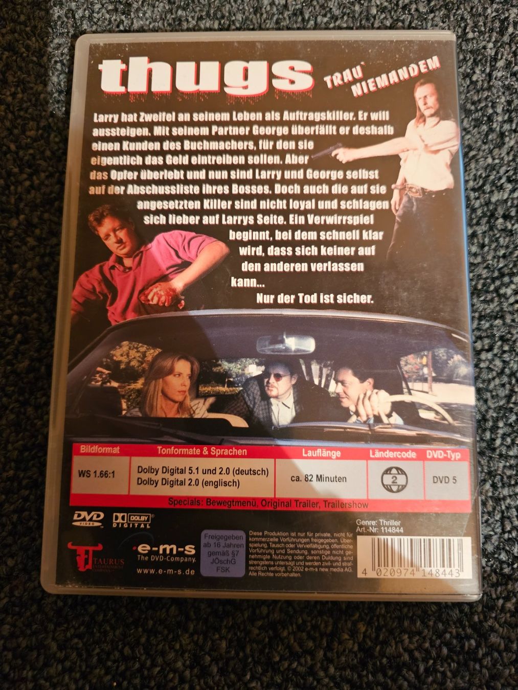 Tutti i DVDs: THUGS (13154) – Usato da Ruswil venduto da M71 1