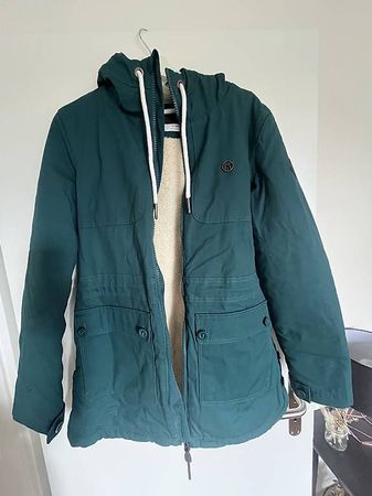 Damen-Winterjacke petrol Grösse L