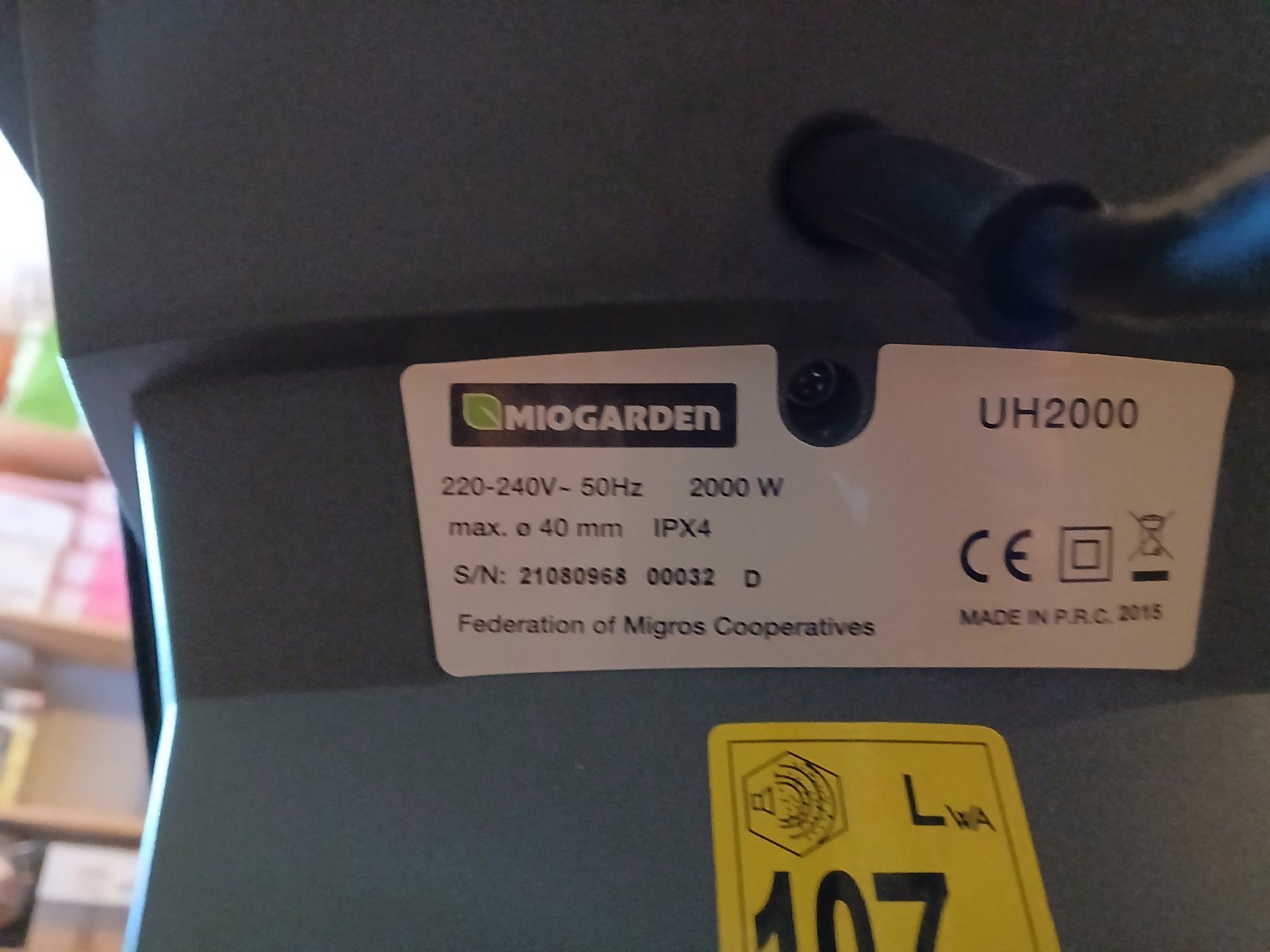 Häcksler: Häcksler MioGarden elektrisch – Gebraucht aus Udligenswil von LuziaMaria 4