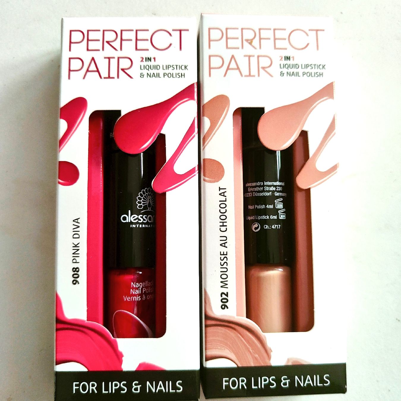 Maquillage: 2 perfect pair Alessandro neufs  – Neuf avec emballage d'origine à Biel/Bienne par notfun