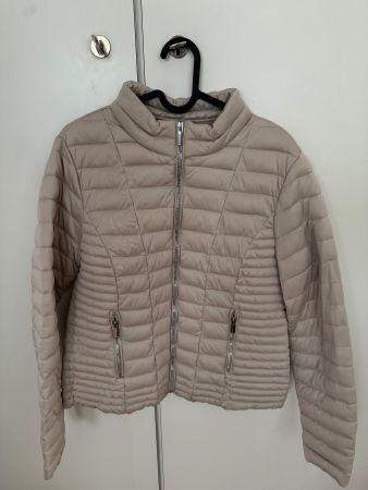 beige Jacke