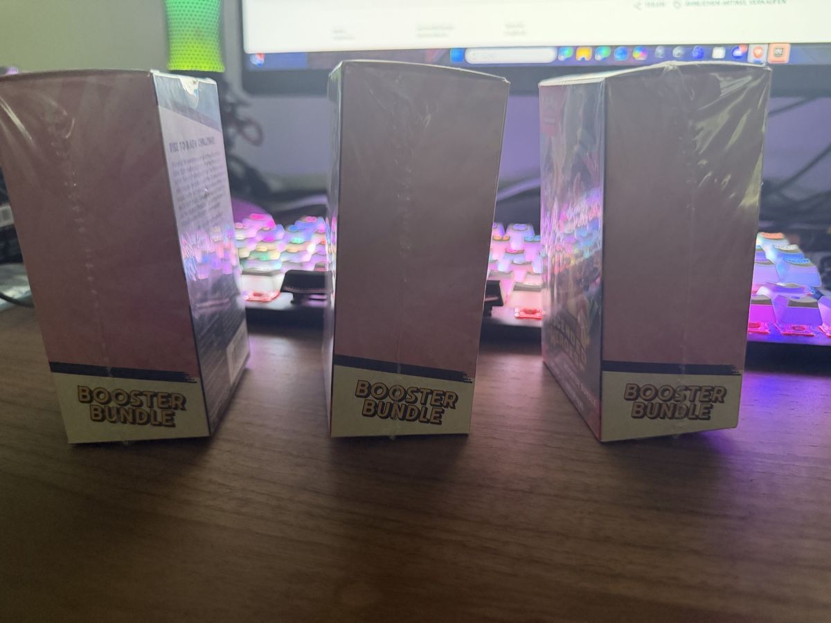 Pokémon Carte collezionabili: 3x Pokémon Mega Evolution Ascended Heroes Booster Bundle Car – Nuovo e nell'imballaggio originale da Aarburg venduto da Tenzin.B 1