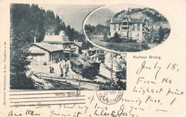 Buffet Gruss vom Brünig bahn zug