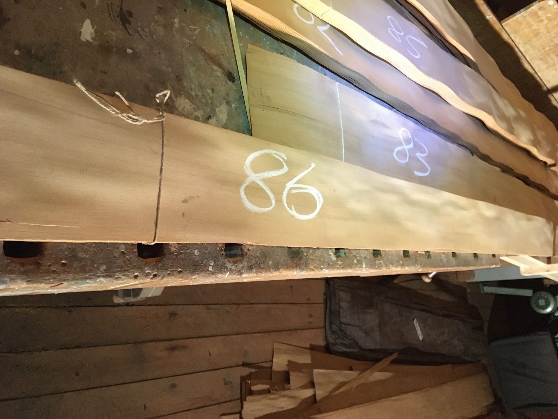 Holzartikel: Birken Furnier Bund 86 – Neu (gemäss Beschreibung) aus Waldkirch von danige
