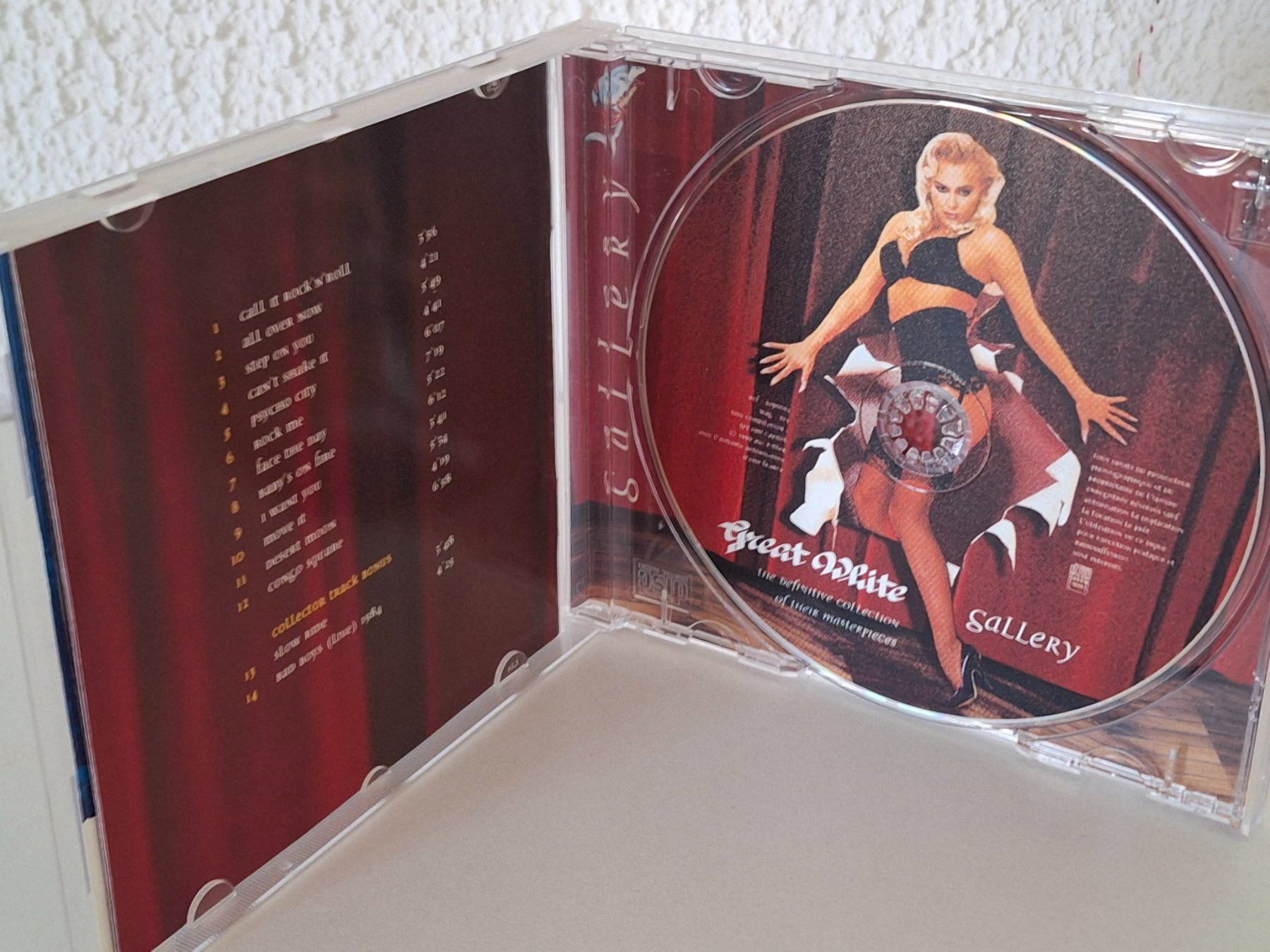 CD: CD Great White Gallery -  "The definitive collection" selten – Usato da Aarberg venduto da Jackup1 2