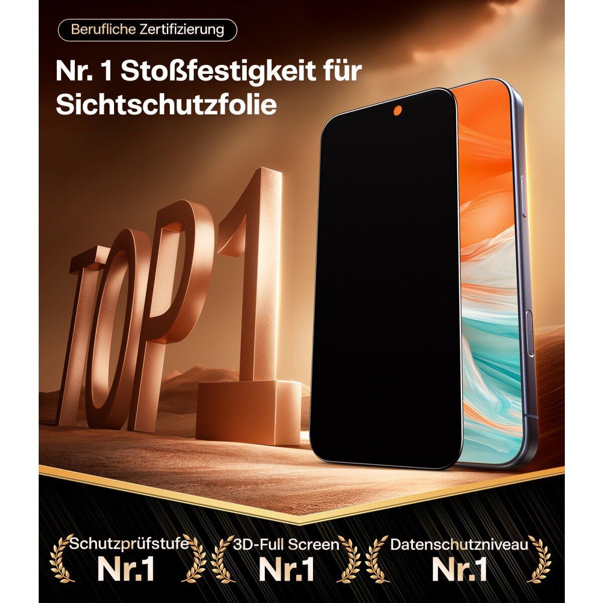 Ritocchi & pellicole di protezione: TORRAS – Install Master Privacy iPhone 17 Air – Nuovo e nell'imballaggio originale da Altnau venduto da schnappfix 6