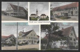Langrickenbach 5 Bilder coloriert