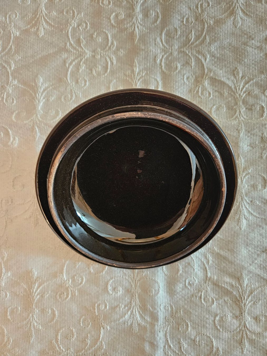 Ciotole: Heimberg - CH Tradition - Keramikdose mit Deckel, Handbemalt – Usato da Wittenbach venduto da anzo4 4