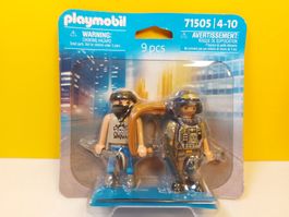 PLAYMOBIL 71505 Polizei - Duo Pack SWAT & Bandit NEU