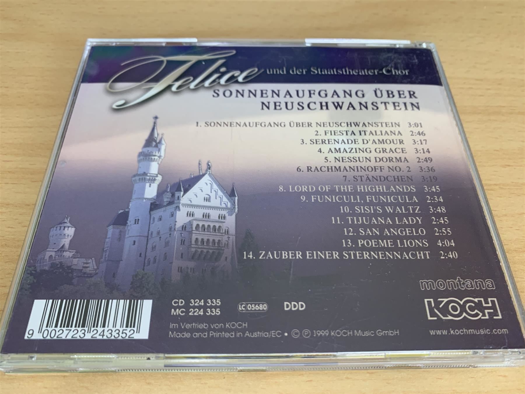 CD: Sonnenaufgang Über Neuschwanstein – Usato da Rikon im Tösstal venduto da Alpenmutz 1