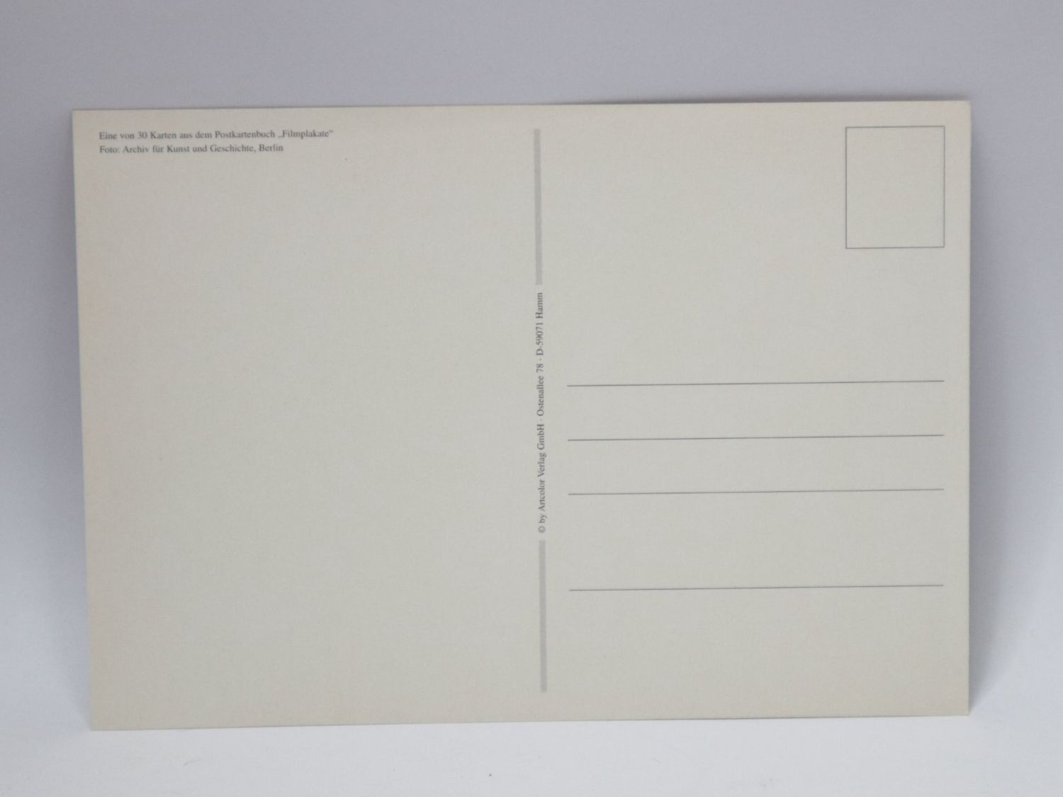 Cartoline postali: AK Rififi , Jules Dassin Postkarte – Usato da Eschenbach SG venduto da Astalavista 1
