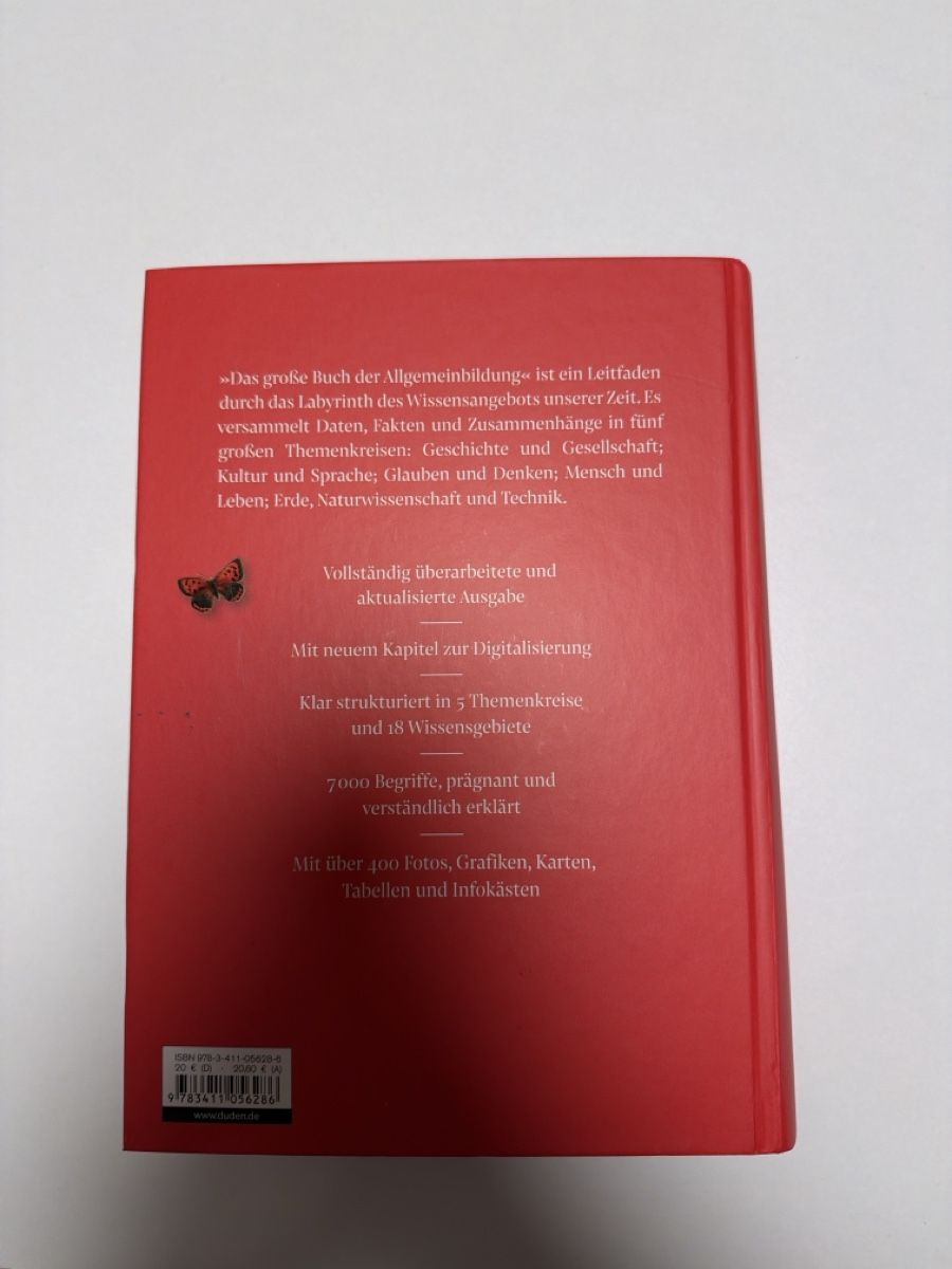 Libri: Duden - Das grosse Buch der Allgemeinbildung, neuwertig – Usato da Bubikon venduto da LocoHoam 1