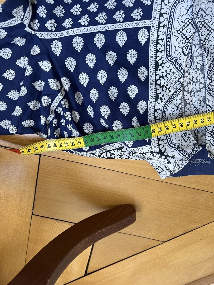 Van Laack Camicette: Van Laack Sommer Bluse, Blau Weiss, Grösse 40 – Usato da Zürich venduto da angielmora 4