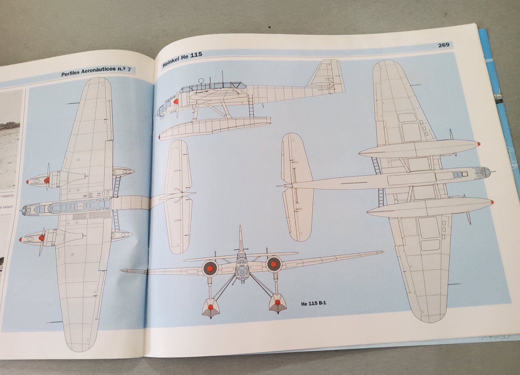 Riviste & Magazine: Magazin HEINKEL He 115 2002 spanisch – Usato da Grüningen venduto da VENOM59 2