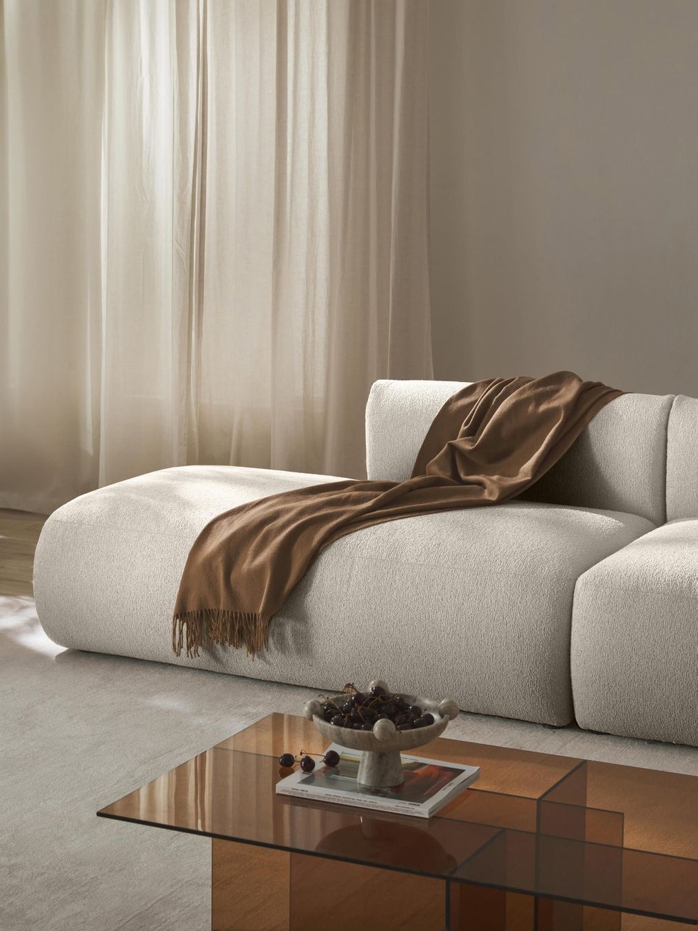 Westwing Divani: Modulare XL-Ottomane Sofia aus Bouclé  Westwing CHF 3749-50% – Nuovo (secondo la descrizione) da Otelfingen venduto da Yvonne_Outlet 6