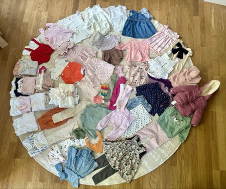 Grosses Mädchenkleiderpaket von Geburt bis 1 Jahr