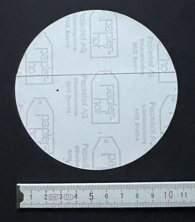 Aufkleber Türschild Drücken und Ziehen (einzeln), 9,5 cm mit UV-Schutz PVC