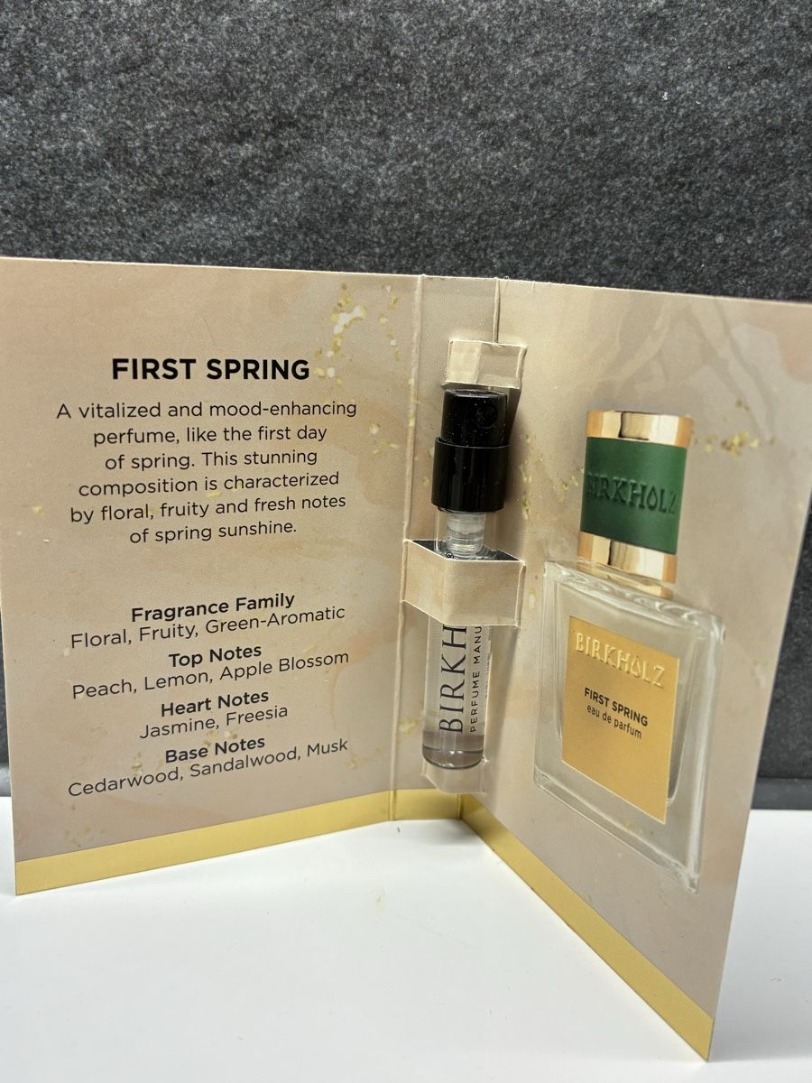 Profumi & Eau de Toilette: Birkholz First Spring Eau de Parfum 2ml – Nuovo (secondo la descrizione) da Wangen SZ venduto da el_paso08 1