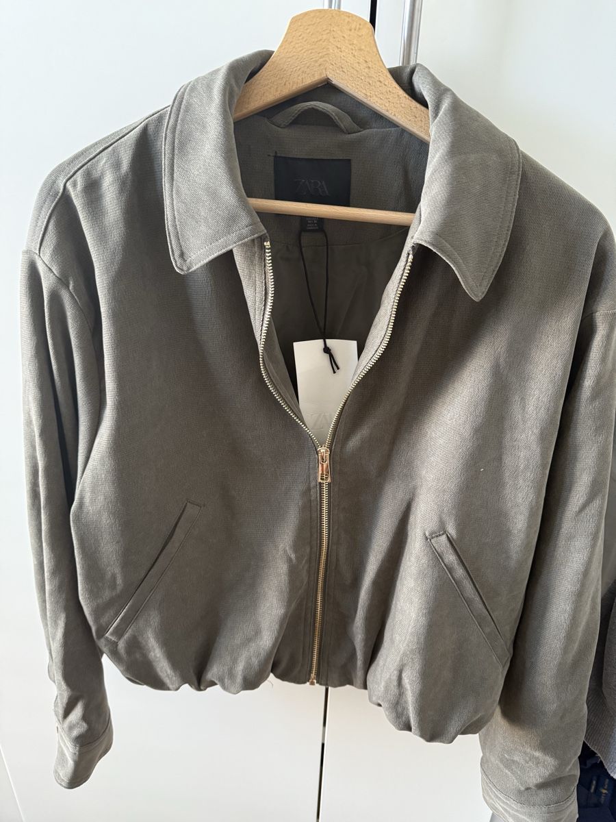 Zara Vestes: Zara Jacke, Khaki, neu, Gr. L – Neuf (Voir description) à Lenzburg par car_pzg8 1