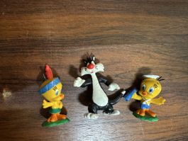 Figurines vintage Warner Bros titi et gros minet