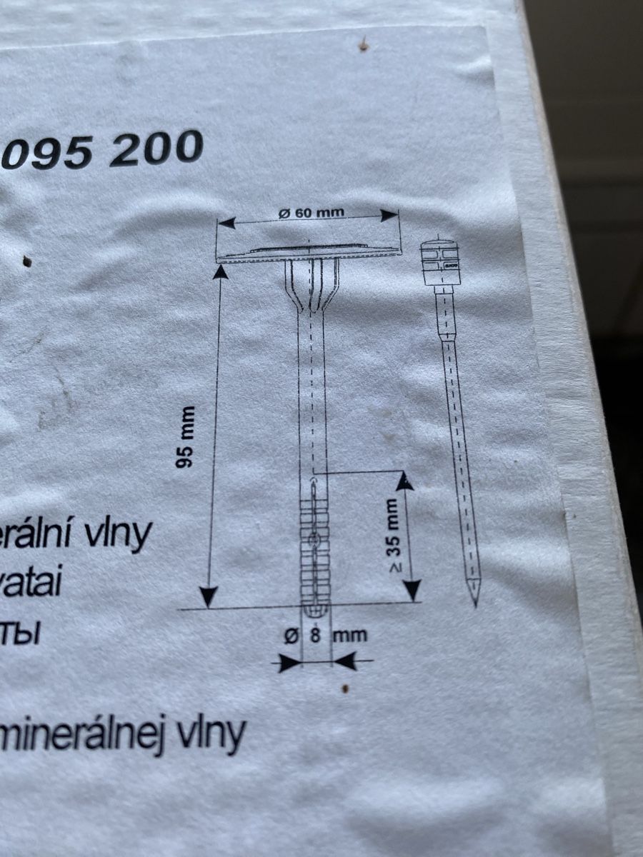 Tutti gli attrezzi: Dämmstoffdübel/ chevilles pour isolant – Usato da Brüttisellen venduto da mamoutche 2