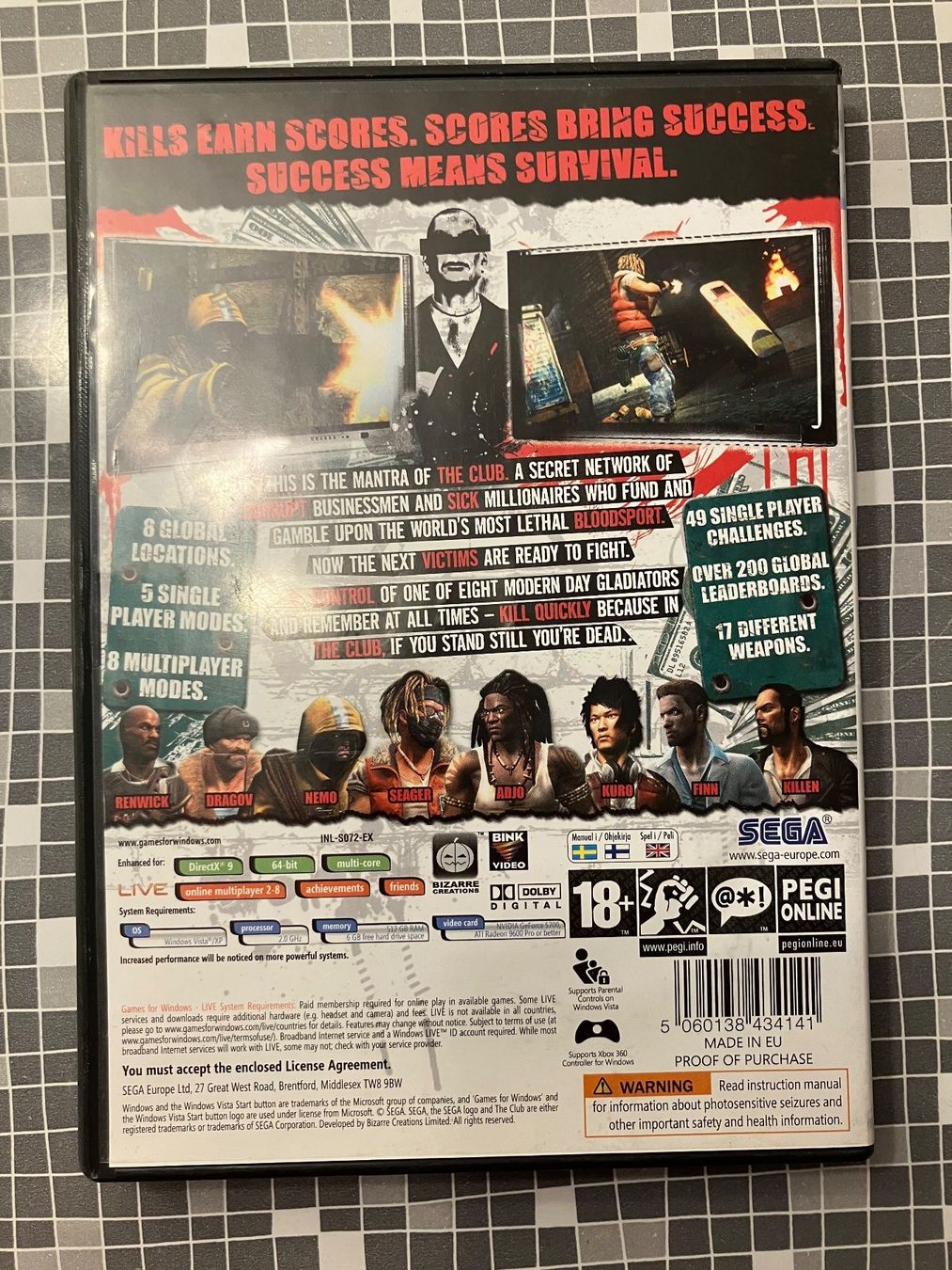 Giochi: The Club - PC (2008, englisch) – Usato da Winkel venduto da Asdas87 1