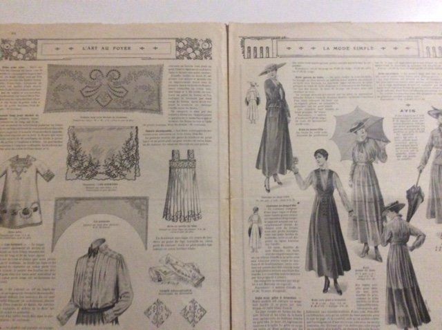 Revues & Magazines: Journal sur la Mode 1915 – D'occasion à Genève par edelweiss1900 4