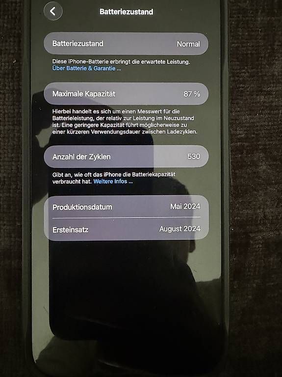 Portables: Iphone 15pro Max 256GB – D'occasion à Roggwil BE par oli_7y8v 3