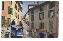 LUGANO Via della cattedrale, Funiculare