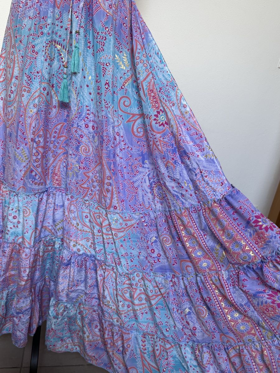 Kleider: Boho Maxikleid in Seidenoptik – Neu (gemäss Beschreibung) aus Sigriswil von ck56 8