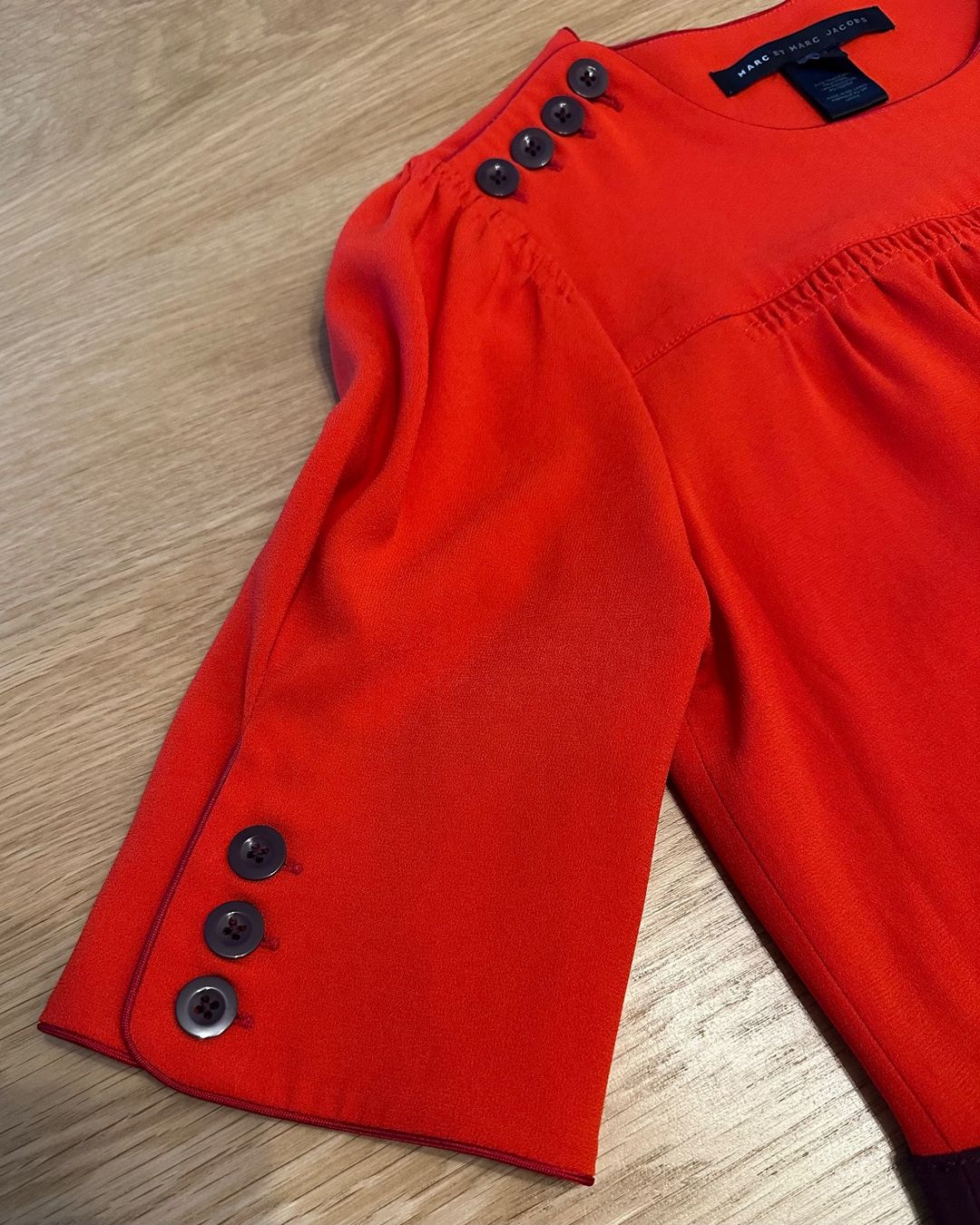 Marc Jacobs Chemisiers: Marc Jacobs Bluse Damen Rot Gr. 34/36/S – D'occasion à Zürich par boma.dr 6