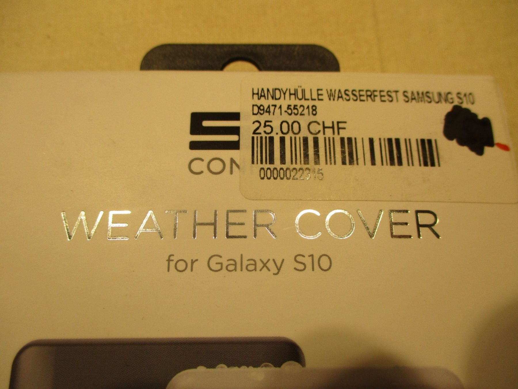 Samsung Cover & Protezioni schermo: HÜLLE WASSERFEST S10 GALAXY NEU – Nuovo (secondo la descrizione) da Langnau i. E. venduto da Superseven69 1