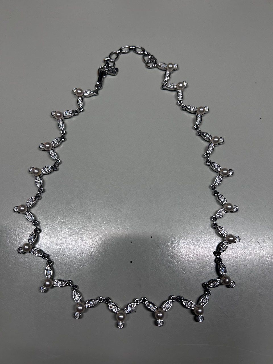 Swarovski Catenine: Collana Vintage Swarovski "Fidelity" – Usato da Giubiasco venduto da LorisVale 5