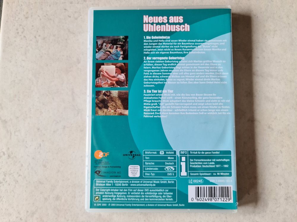 Neues Aus Uhlenbusch 3 Original Folgen Gebraucht In Schneisingen 