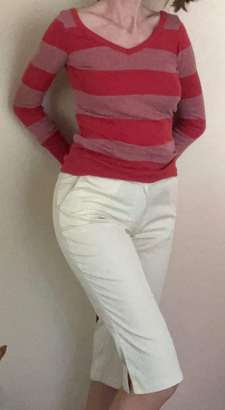 Pantaloni: beige Caprihose, Grösse 38-40 – Usato da Lugano venduto da sweetyd84