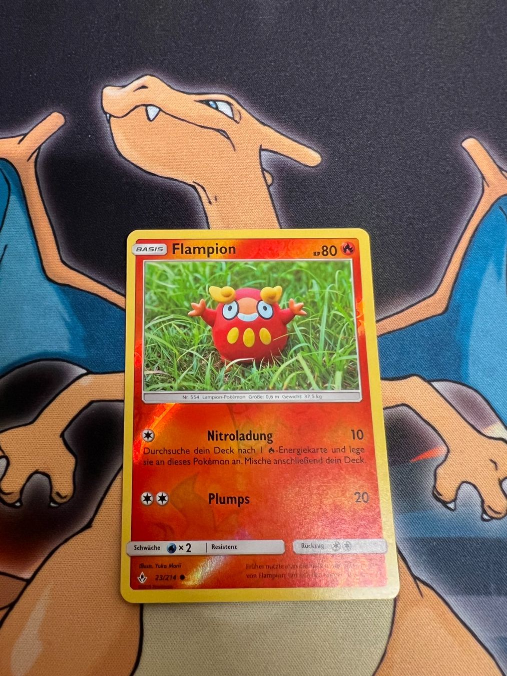Pokémon Sammelbilder & Trading cards: Flampion (UNB 23) - Reverse Holo - Unbroken Bonds – Neu (gemäss Beschreibung) aus Bülach von Pfrenzel