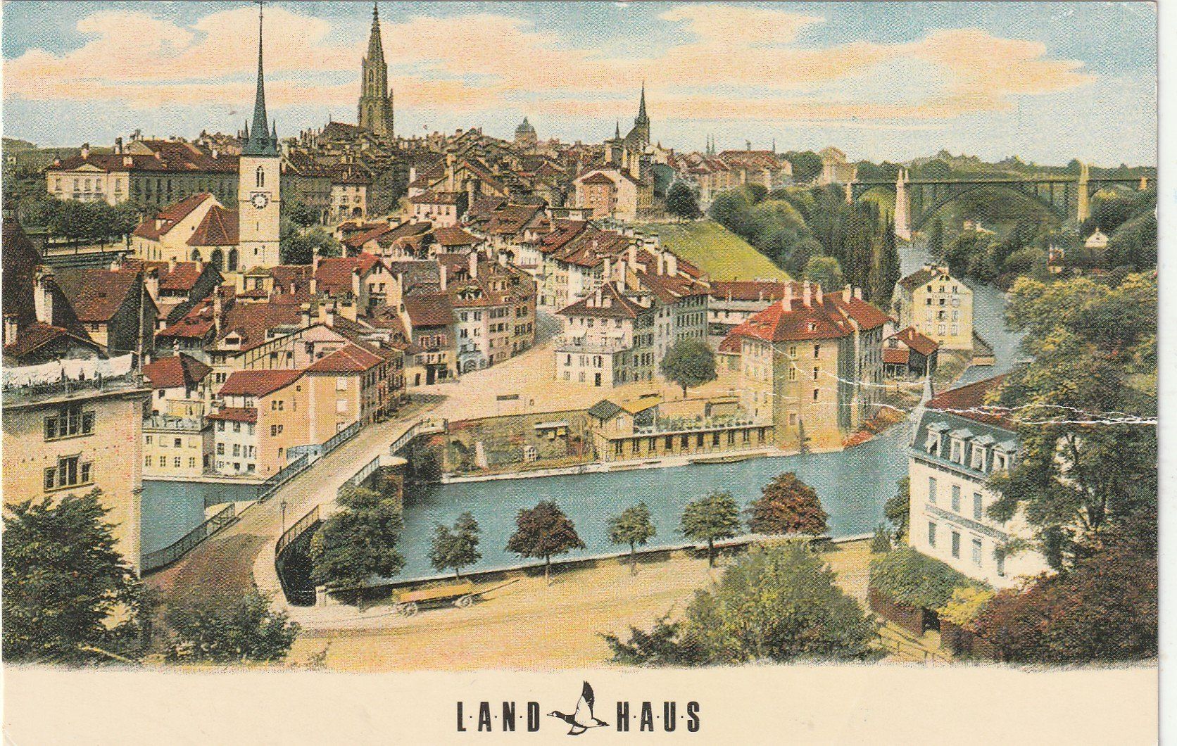 Ansichtskarten: Land Haus BE – Gebraucht aus Lumbrein von made02