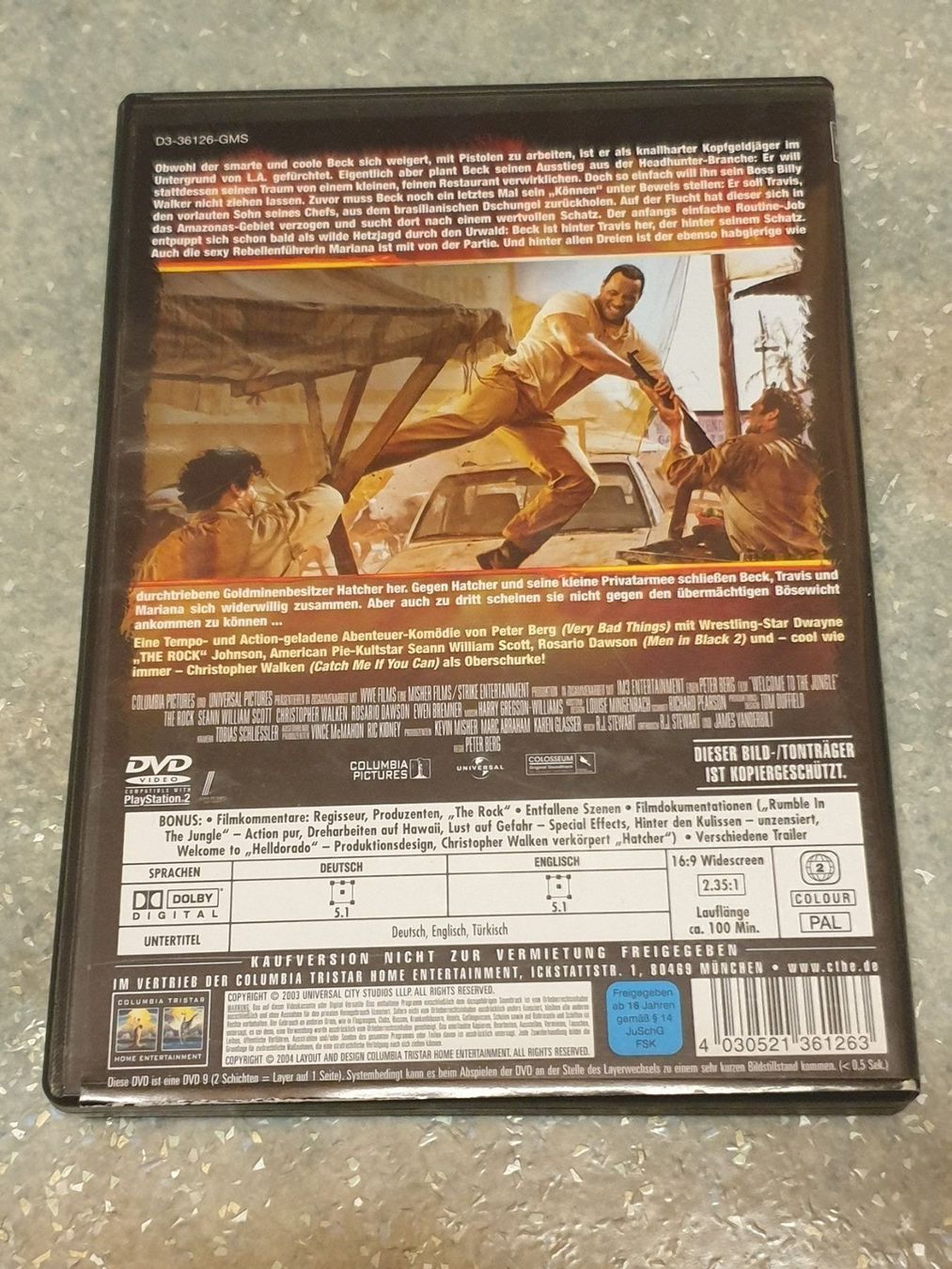 Tutti i DVDs: Welcome to the Jungle – Usato da Rothenthurm venduto da Lord-Ren 1