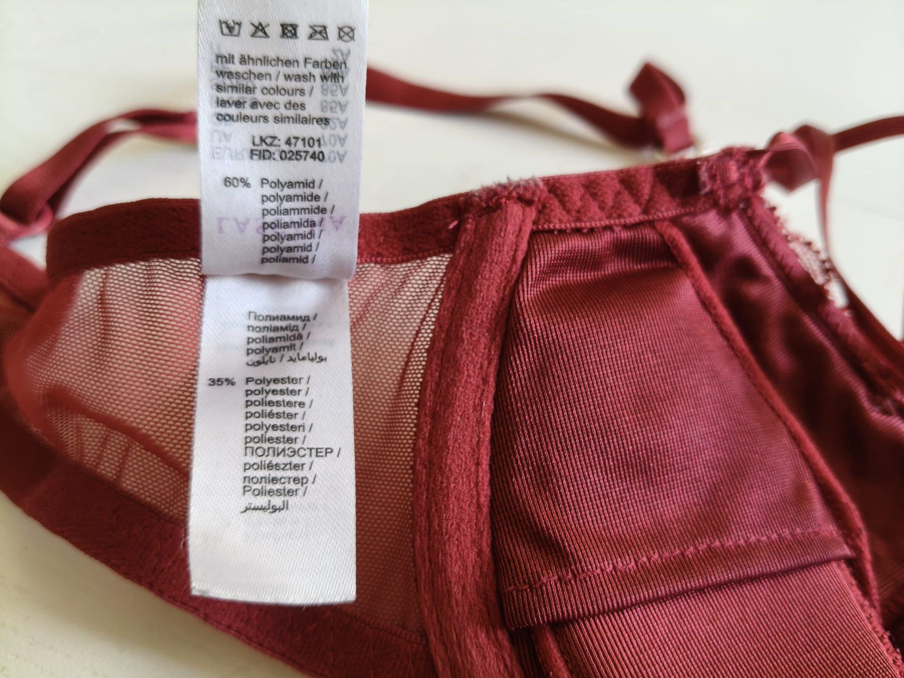 Lascana Altra biancheria intima: BH rot Lascana 70A – Usato da Winterthur venduto da Arkadii 2