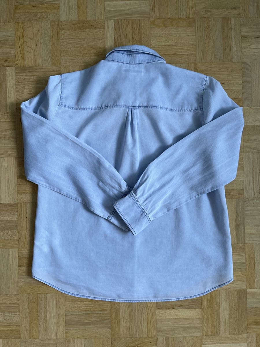 Marc O'Polo Camicette: Marc O'Polo Jeansbluse Gr. 34, hellblau – Usato da Zürich venduto da Kleanthy 5
