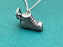 Schuh Silberkette (55cm)