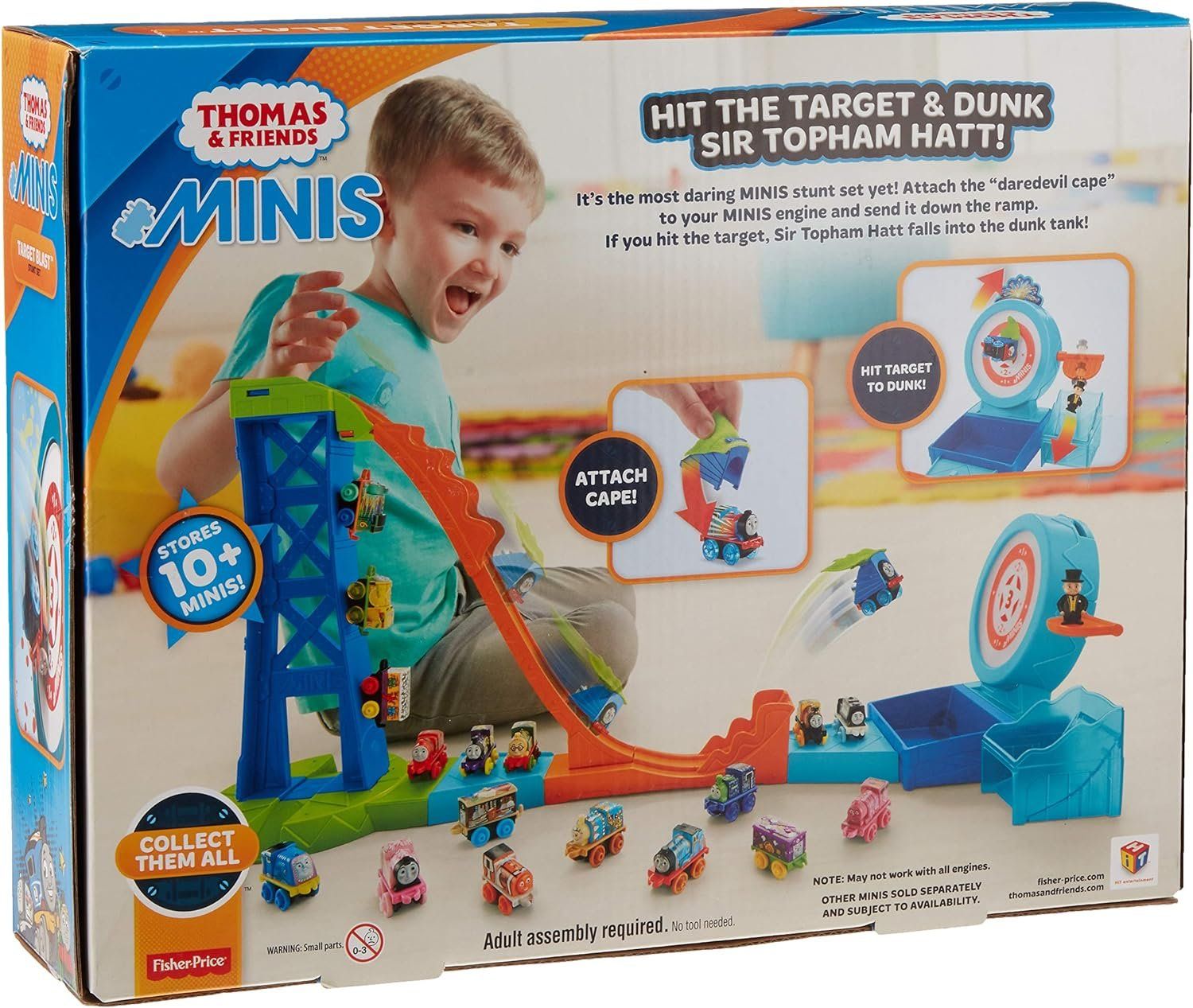 Fisher-Price Giocattoli: Thomas & Friends Minis Target Blast - Stunt Set – Nuovo (secondo la descrizione) da Lugano venduto da Pocketpixel 1