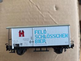 Dampf-Güterwagen Feldschlöschen Bier