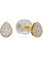 Ohrstecker 375er Gelbgold 16 Diamant