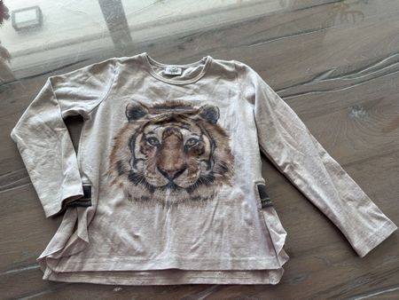 Langarmshirt Hust and Claire Tiger Motiv Grösse 116/6y🐅❣️