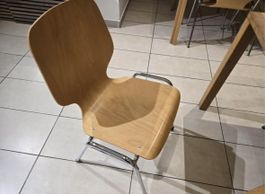 Stapelstühle Holz Metall 34 Stücke alles zusammen!!!