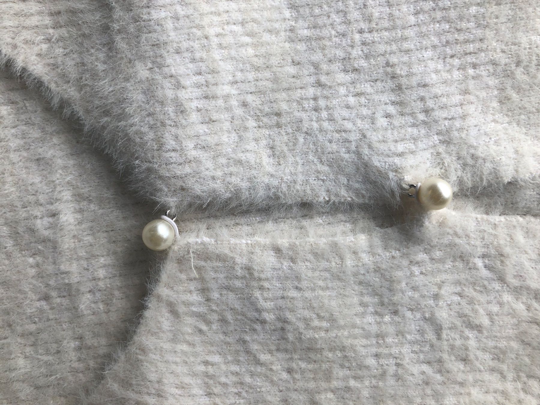 Tops: Süsses CropTop Beige TeddyBär Gefühl mit Perlen – Gebraucht aus Zürich von maral787 4