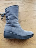 Warme Winterstiefel Gr. 39, Velours Sstiefel