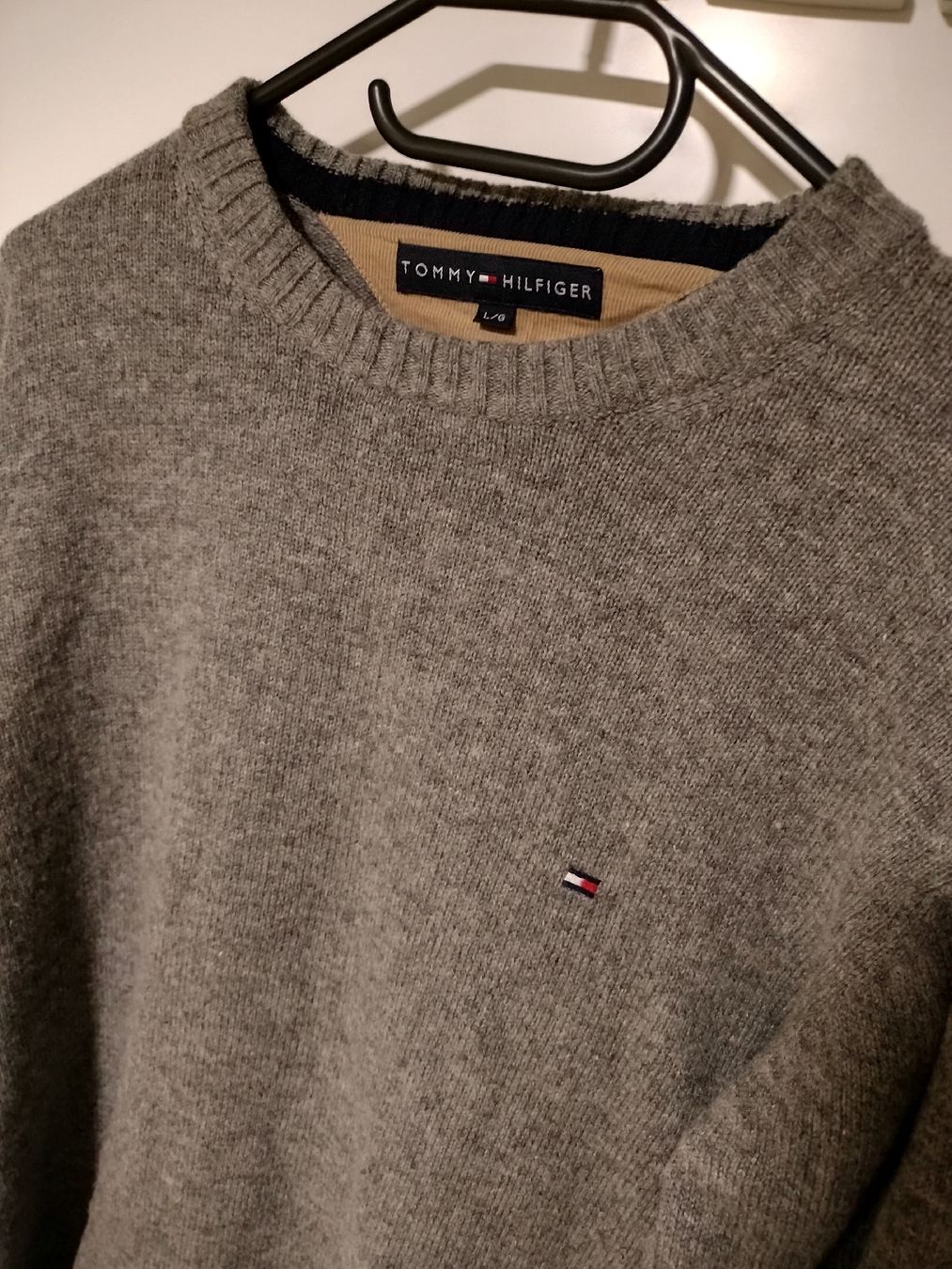 Tommy Hilfiger Pullover & Sweatshirts: Tommy Hilfiger pullover Lambswool Lammwolle Wolle gr L – Gebraucht aus Gordevio von LadyTicino 3